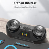 High Quality Electronic Drum Silicone 7 Thickened Pad Roll Up Digital Folding Drum Pad Kit Usb Electric Drum with Drumstick