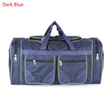 80L Large Capacity Men Women Waterproof Luggage Bag Oxford Cloth Big Travel Bag