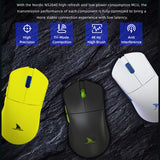 Darmoshark M3 Gaming Mouse - 4K, Wireless BT5.0 & Wired Tri-Mode, Rechargeable, 26000DPI PAM3395 Optical, E-sports for Computer