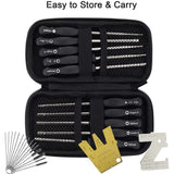 Carburetor Adjustment Kit 2 Cycle Engines, Carb Tune Up Adjusting Tool for Trimmer Weedeater Chainsaw