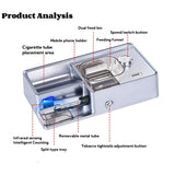 3 in 1 Multi-Size 5.5/6.5/8mm Slim Automatic Electric Tobacco Cigarette Rolg hine Injector Maker Roller Tube Smoking Tool