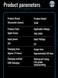 Triple head multifunction body wash fourinone men's Usb rechargeable electric razor