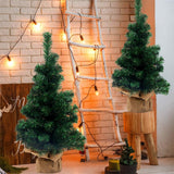 Mini 40CM/50CM Christmas Artificial Tree Festival Supplies DIY Ornaments for Home Party Bar Dropship