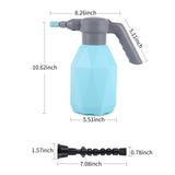 2L USB Handheld Automatic Garden Sprayer Electric Mister Spray Bottle Watering Can Spritzer Adjustable Spout Plant Tools