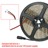 UV Ultraviolet 3528 SMD LED Strip Light 5M Waterproof Ribbon Flexible Tape Lamp For Party Bedroom TV Computer Decoration