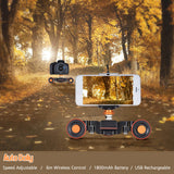 Andoer L4 PRO/ L5i Remote Control Mini Skater Motorized Video Dolly Track Sliderfor Canon Nikon Sony DSLR Camera