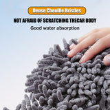 Wash Kit Handle Anti-Scratch Scrub 360° Rotating Car Cleaning Brush Resistant Dirt and Easy to Clean