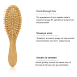 2 Pieces Of Baby Massage Children's Suit Personal Care Air Cushion Bamboo Wood Wool Comb