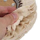 8 Inch Round Cotton Airway Polishing Polishing Pad Wheel Tool Attachment Metal Polisher Abrasive Polishing Tools Easy To Use