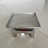 35*35CM Concrete Vibrating Table Vibration Test Bench Test Block Vibration Platform Stainless Steel Mini Vibration Table 3000rpm