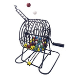 Dee Game Set with 6 Inch Cage, Master Board,75 Colored Balls , 50 Cards, and 300 Bingo Chips