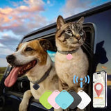 Smart GPS for Dog Cat Pet Kids Tracking Lage Key Finder Portable Tracker Wireless Bluetooth Anti-lost Locator