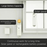 DIY Smart Motorized Chain Roller Bds Shade Shutter Drive Motor Powered By Solar Panel and Charger for Bluetooth APP Control