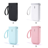 Handheld Wireless Labels Ink-less Printer Pocket Rechargeable Bluetooth-compatible Picture Print Household Green