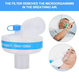Artificial Nasal Composite Filter Wet Heat Exchanger Breathing Anesthetic hine Filte Bacteria Medical Accessories