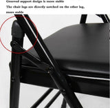 Yoga Chair,Backless Metal Yoga Chair,for Yoga Studios,Offices,Conference Rooms,Black