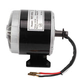 Brushed Electric Motor 350W DC 36V 11T Scooter Engine Brush Motor Generator Replacement for Razor E300 Copper Aluminum