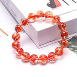 Women's Fashion Natural Phoenix Feather Crystal Bracelet