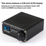 ATS-20+ SI4735 Full Waveband Radios Receiver Frequency Modulation AM (MW & SW) SSB Covering Commercial Amateur Radiobands