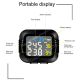 Motorcycle Monitor Mountain Bike Wireless Instrument Tire Pressure Monitoring System