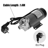 MP-15RM 220V EU Standard BSPT 1/2'' NPT 140 Celsius Water Beer Pump Homebrew Magnetic Drive Pump for Home Brewing