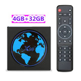 X98 Mini TV Android 11.0 4GB RAM 32/64GB ROM Amlogic S905W2 Support 4K 2.4G/5G WiFi 1000M Youtube Google Play Set Top Box