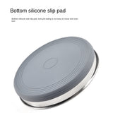 1 Piece Dog Bowl With Anti-Skid Rubber Base Silver Feeding Bowl Pets Feeder Bowl Water Bowl For Small Medium Pet