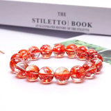 Women's Fashion Natural Phoenix Feather Crystal Bracelet