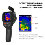 Hti HT-H18+ Rechargeable IR Imager Infrared Thermal Imaging Camera -20~550℃ Temperature Range 256x192 Resolution