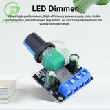 3.5A/1.5A DC12V/24V PWM Speed Controller Dimmer For Brush Brushless Motor LED Light Strip