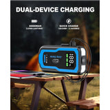 Car Jump 3500A Peak 12V Portable Power Bank Charger Booster Auto Starting Device Emergency Battery Starter with Cable
