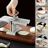 1pc Double Head Automatic Dumpling Maker - Easy and Quick Way to Make Dumplings and Empanadas - Restaurant Quality