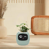 Pet Planter Robot Pots - Small Plant Pot Holiday Gift, Smart Pots for Desktop Ornament, Indoor and Outdoor