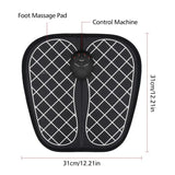 ABS Physiotherapy Electric EMS Massager Pedicure Tens Foot Vibrator Wireless Feet Muscle Stimulator Unisex