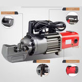 4-22Mm Lifting Steel Bar Shears Electric Hydraulic Shears Portable Hydraulic Cutting Machine Steel Bar Shearing Pliers 110V/220V