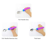 Adjustable Weighted Parkinsons Eating Aid Fork/Spoon Portables Tableware Elderly Stainless Steels Adaptive Utensil Rotat
