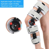 Adjustable Medical Immobilizer-Hinged ROM Knee Brace-Side Leg Stabilizers-for Post-operative Recovery Treatment orthriti