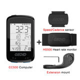 Geoid CC500 GPS Cycg Wireless Health Fiess For Garmin With Chest Heart Bluetooth ANT+ Bike Computer