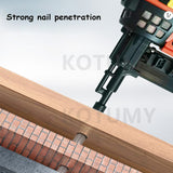 Gas Hydropower Woodworking Nailer Pneumatic Nail Gun Steel Air Stapler For Frame And Trunking