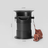 Espresso Knockbox - Non-Slip Base Coffee Waste Bin for Cafe, Office, Western Restaurants & Home