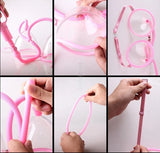 Breast female appliance manual vacuum suction cup breast massager