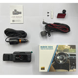 1080P Dash Cam With WiFi 3 Cameras Front Inside Rear 3" Car Video Recording Wide Angle Night Vision G-Sensor 24H Parking Monitor