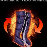 Electric Heating Air Compression Leg Massager Waist Arm Leg Wraps Foot Ankles Calf Massage Pain relief Promote Blood Circulation