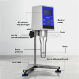 NDJ-5/8/9S Rotary Digital Viscometer Viscosity Tester Rotational Viscosity Meter Fluidimeter with No. 1-4 Rotors 1-2000000 mPa.s