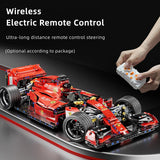 F1 RC Race Cars 1163PCS Sets MOC Remote Control Blocks Cool Collectible Model Car Kits Building Toys