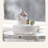 1pc, Windmill Music Humidifier, Dual Spray Wireless Mini Desktop Cute Windmill Air Humidifier, 21.98oz Small Cool Mist Humidifier