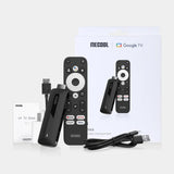 Mecool KD2 Android 11.0 Stick 4GB 32GB Global Version Amlogic S905Y4 1080P 4K Dual WIFI BT 5.0 TV Box