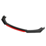 Universal Front Lip Spoiler Chin Body Kit PP Auto Car Exterior Aerodynamic Parts Bumper Diffuser