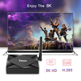 Tanix Tx6s Android 10 Smart Tv 4GB 64GB Allwinner H616 Quad Core 4k 2.4g 5g Wifi BT4.0 Youtube Media player Set Top Box