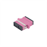 25PCS DuplexOM4 Multimode Plastic optic Adapter Optical fiber coupler UPC Fiber flange SC connector